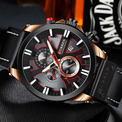 Curren 8346 Black-Cuprum — изображение 2