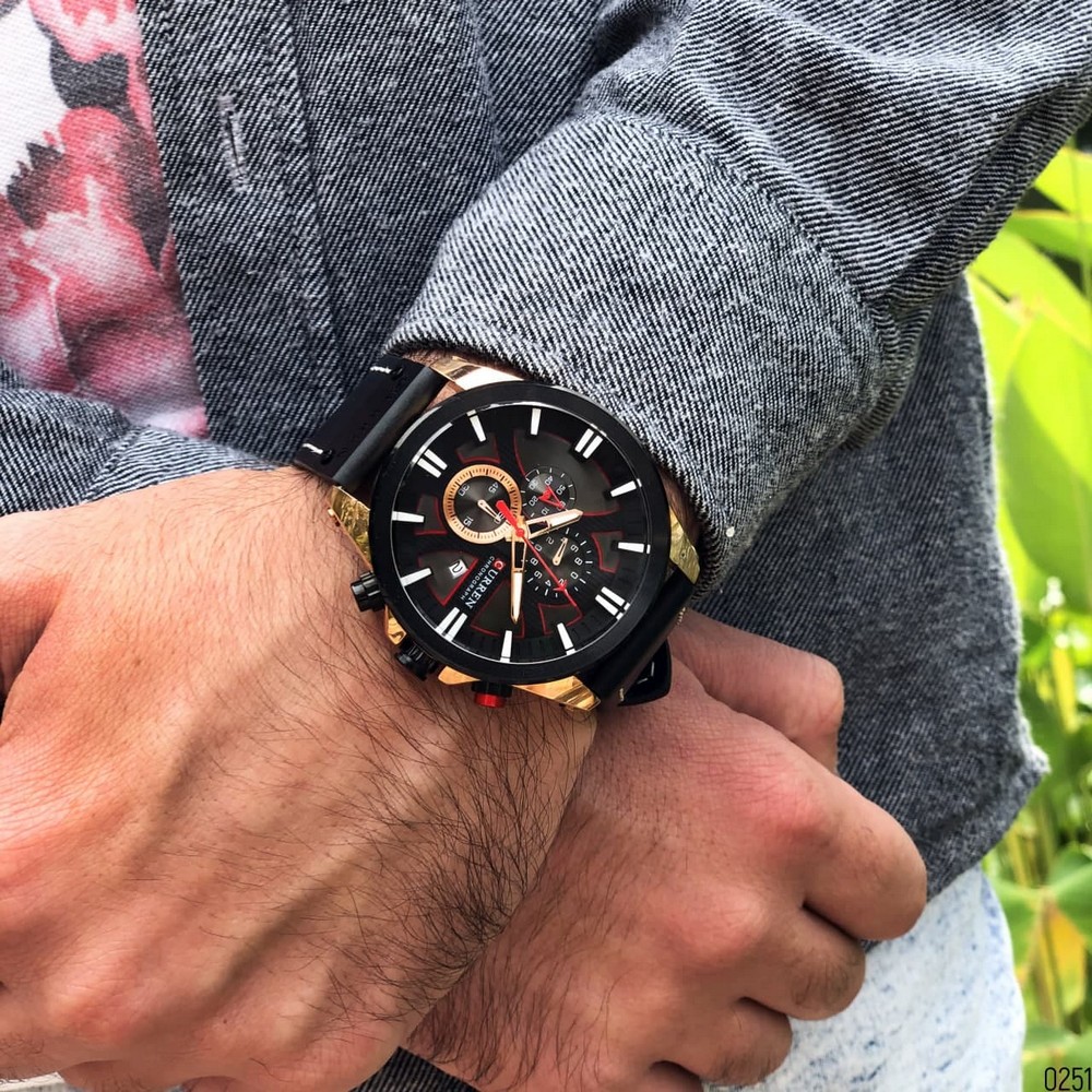 Curren 8346 Black-Cuprum — изображение 8