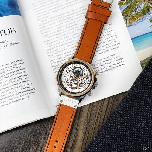 Curren 8380 Silver-Cuprum-Brown — изображение 3