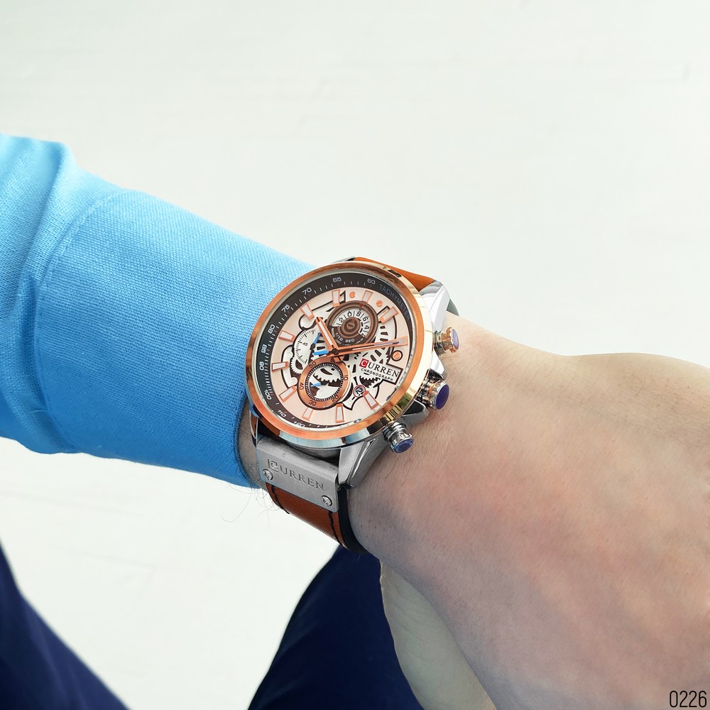 Curren 8380 Silver-Cuprum-Brown — изображение 7