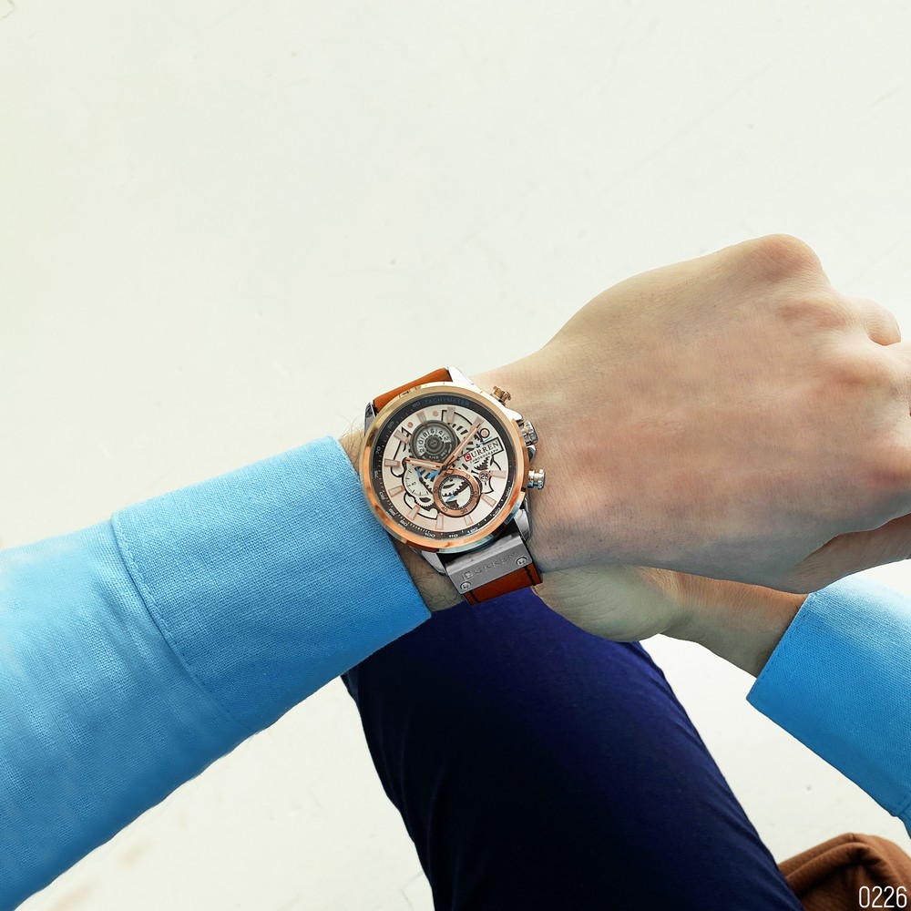 Curren 8380 Silver-Cuprum-Brown — изображение 8