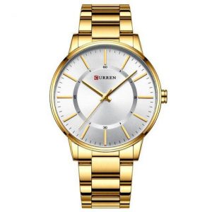 Curren 8385 Gold-White