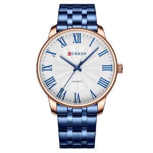 Curren 8422 Blue-Gold-White