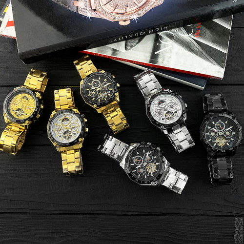 Forsining 6913 Gold-Black-Gold — изображение 5