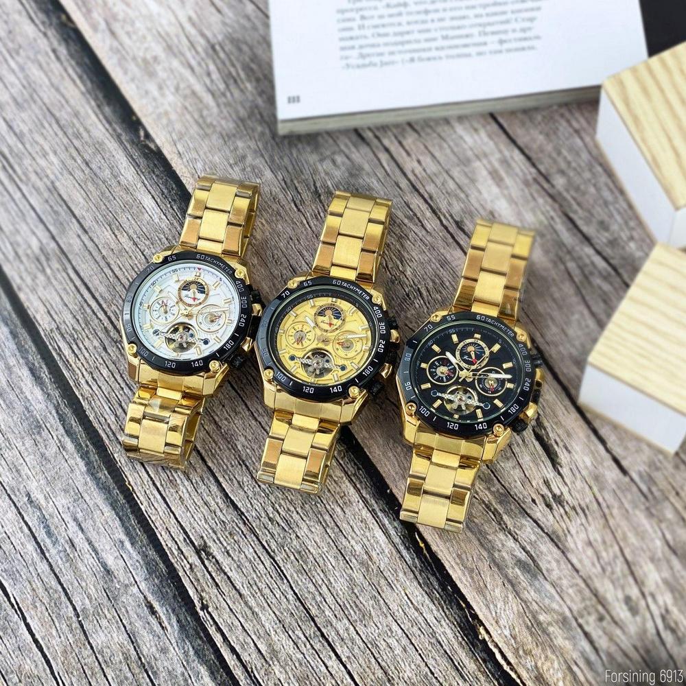 Forsining 6913 Gold-Black-Gold — изображение 7