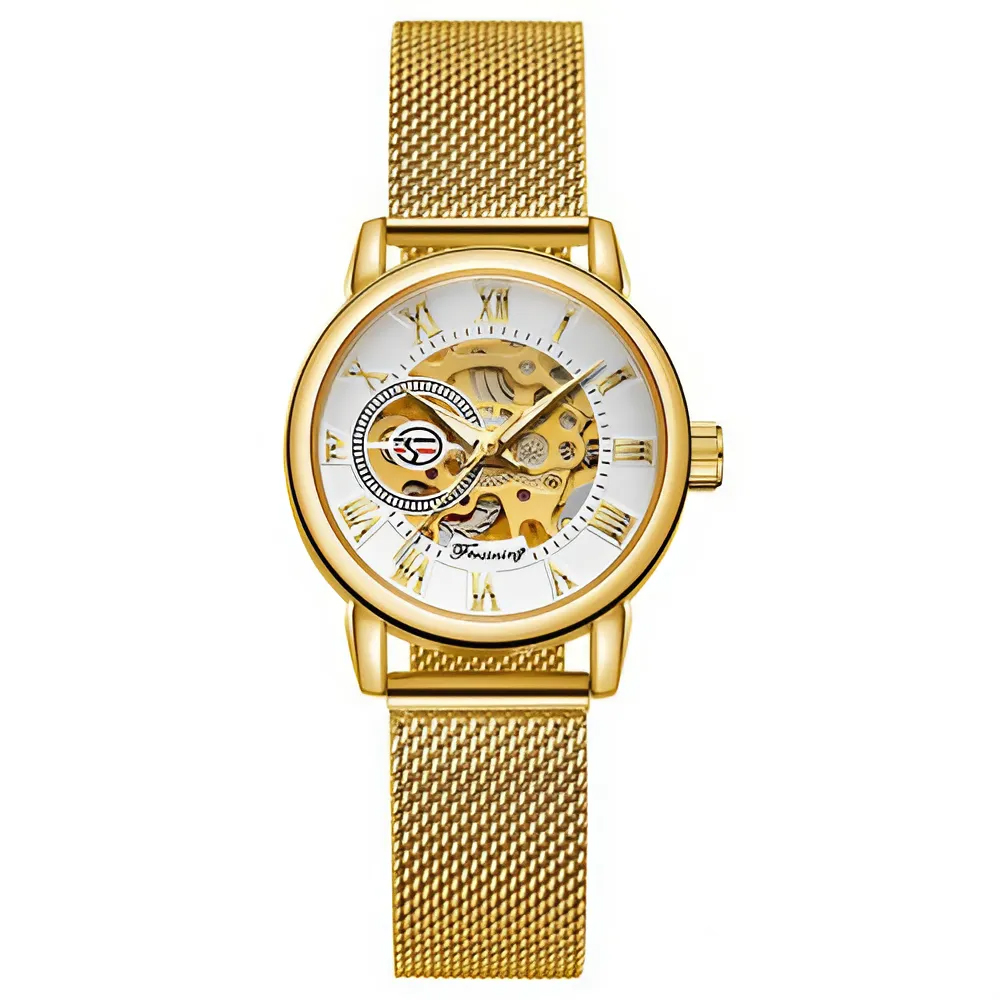 Forsining 8099 Automatics Gold-White