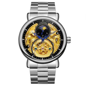 Forsining 8177 Silver-Gold