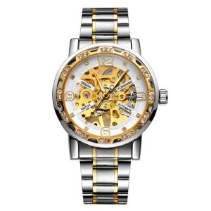 Forsining 8209 Silver-Gold-White