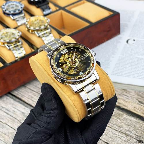 Forsining 8209 Silvr-Gold-Black - Зображення 3