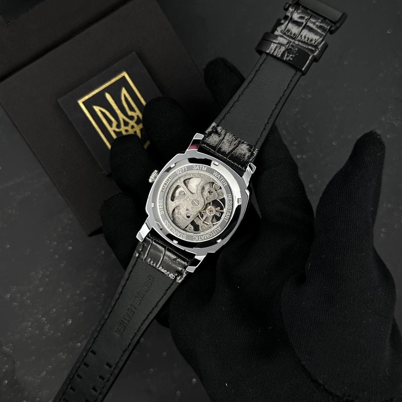 Годинник механічний Patriot 021SIBK Скелетон Де би не був - Зображення 4