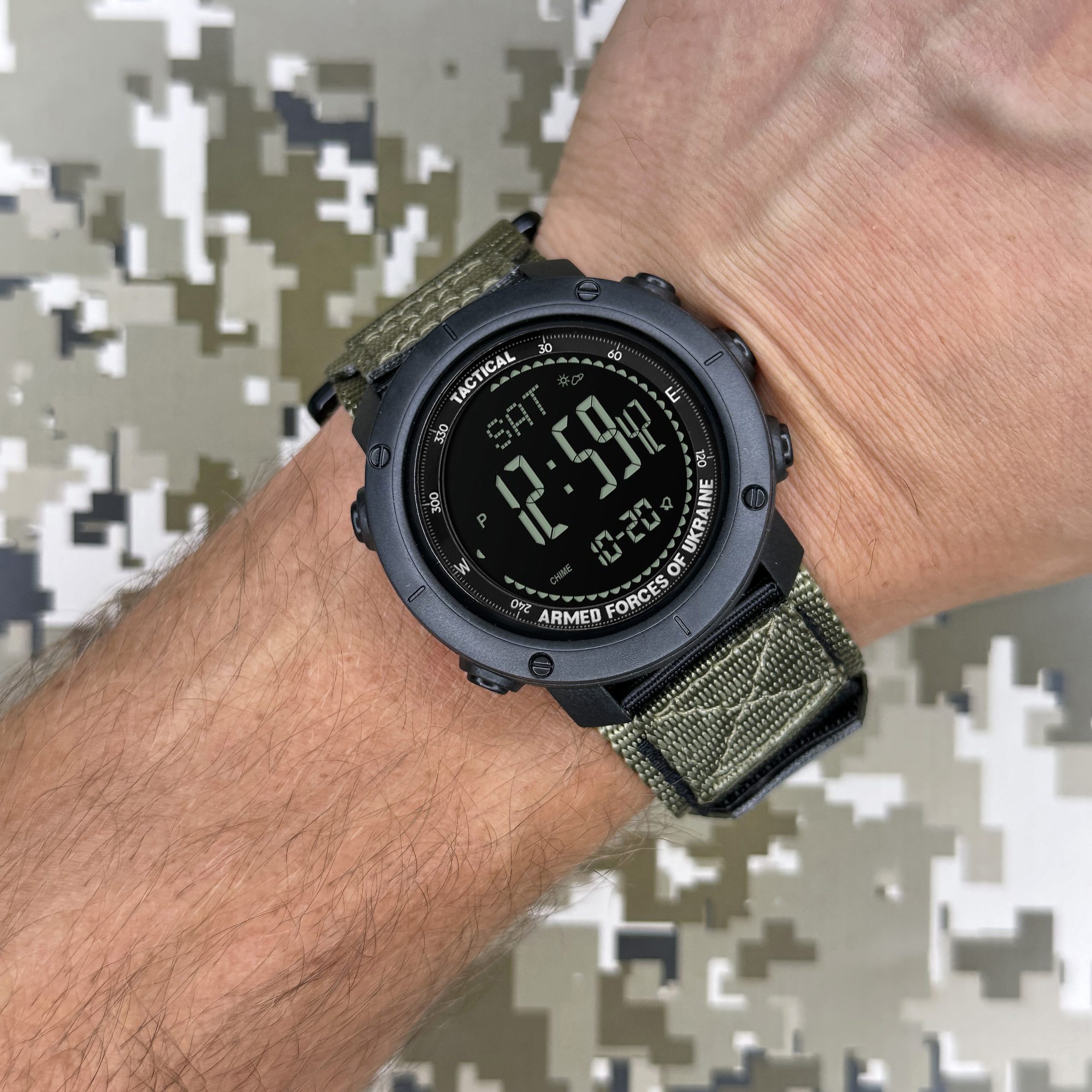 Awarder 036 Nylon Pro Black-Army Green - Зображення 3