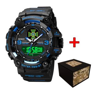 Patriot 001BUDPS ДПС Чорні з синім + Коробка.