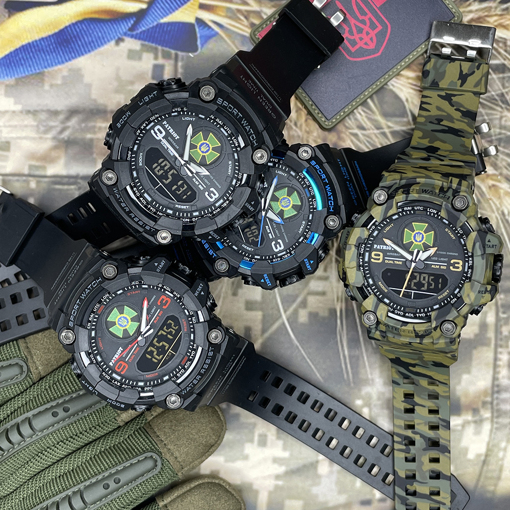 Patriot 001BUDPS ДПС Чорні з синім + Коробка. - Зображення 3