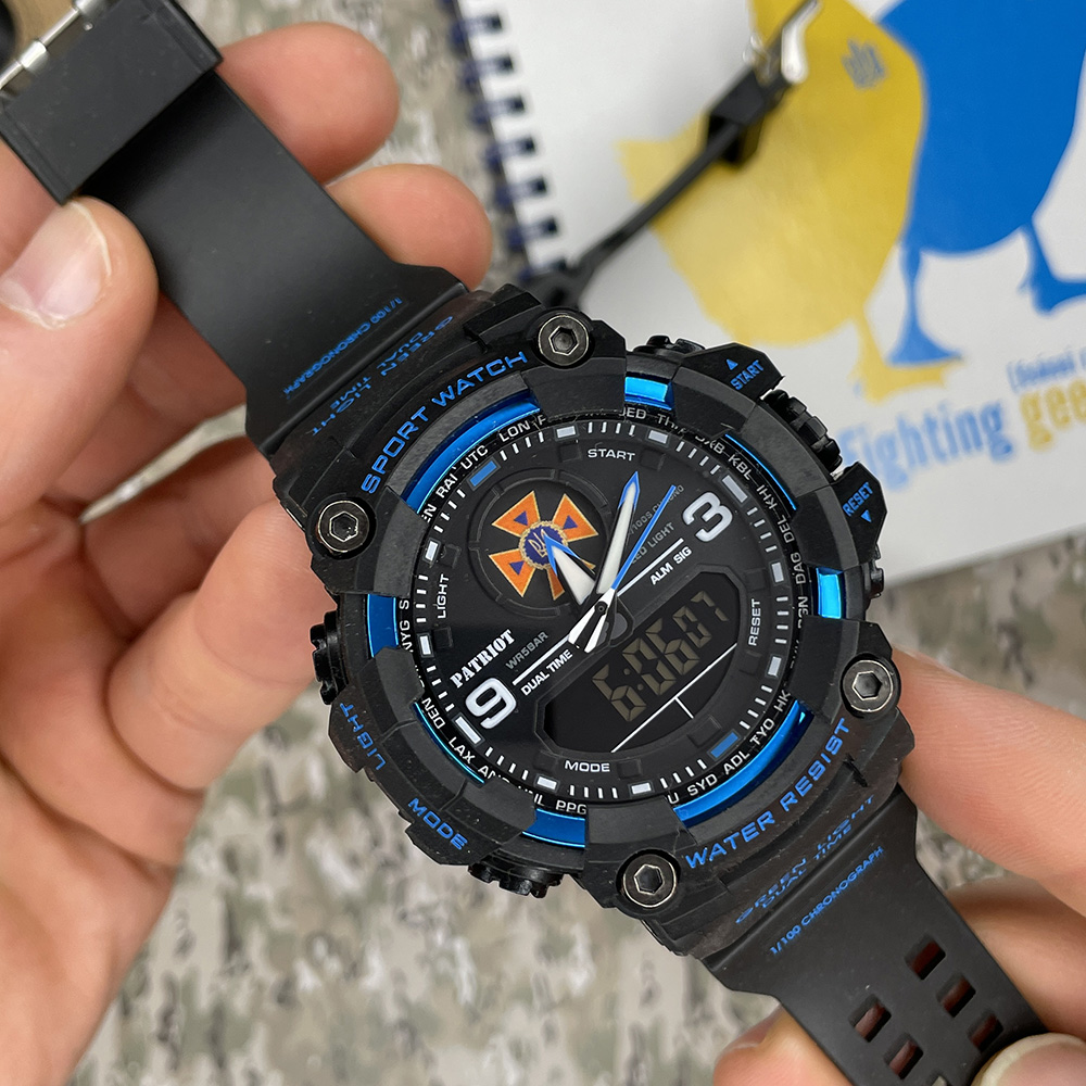 Patriot 001BUDSNS ДСНС Чорні з синім + Коробка. - Зображення 2