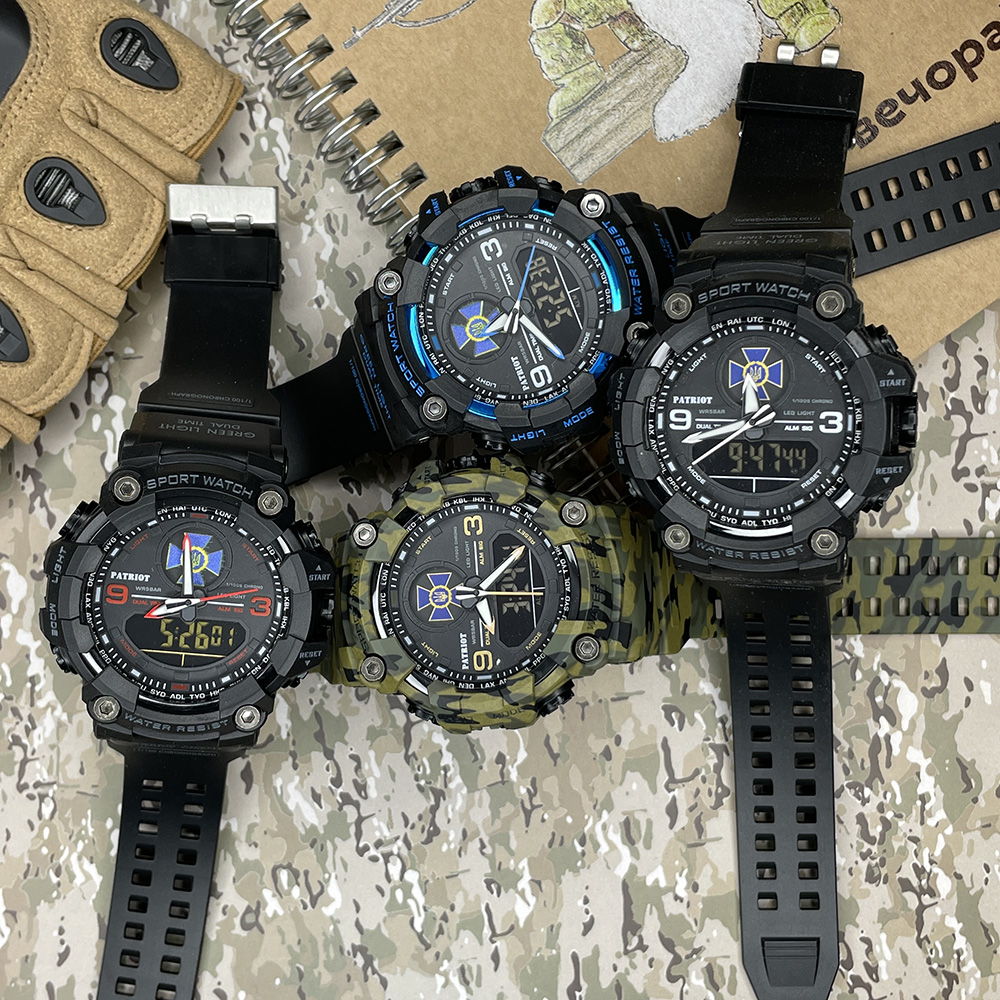 Patriot 001BUSBU СБУ Чорні з синім + Коробка. - Зображення 3