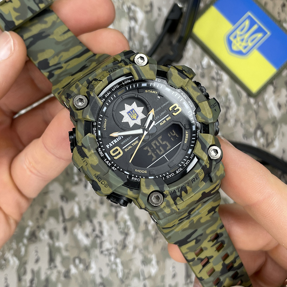 Patriot 001CMGRPO Поліція Зелений камуфляж + Коробка. - Зображення 2