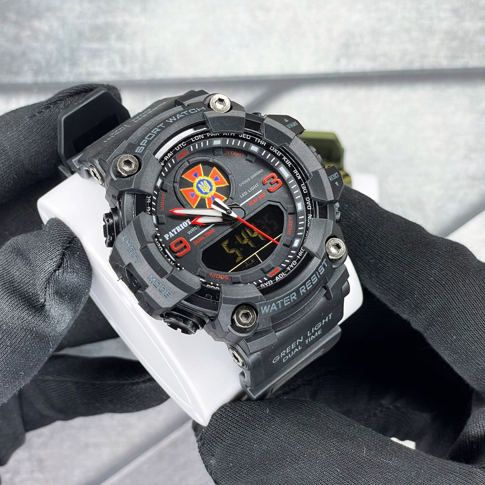 Patriot 001RDDSNS ДСНС Чорні з червоним + Коробка. - Зображення 2