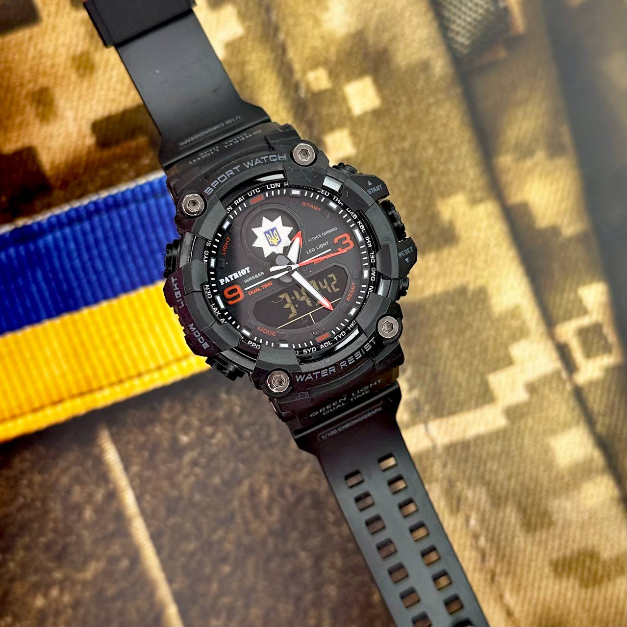 Patriot 001RDPO Поліція Чорні з червоним + Коробка. - Зображення 3