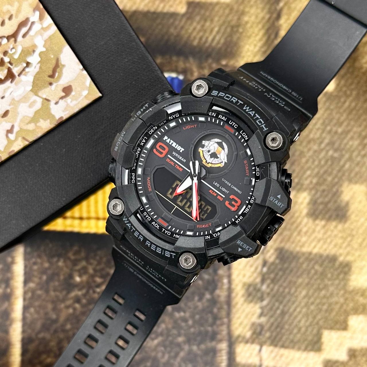 Patriot 001RDSSO ССО Чорні з червоним + Коробка - Зображення 5