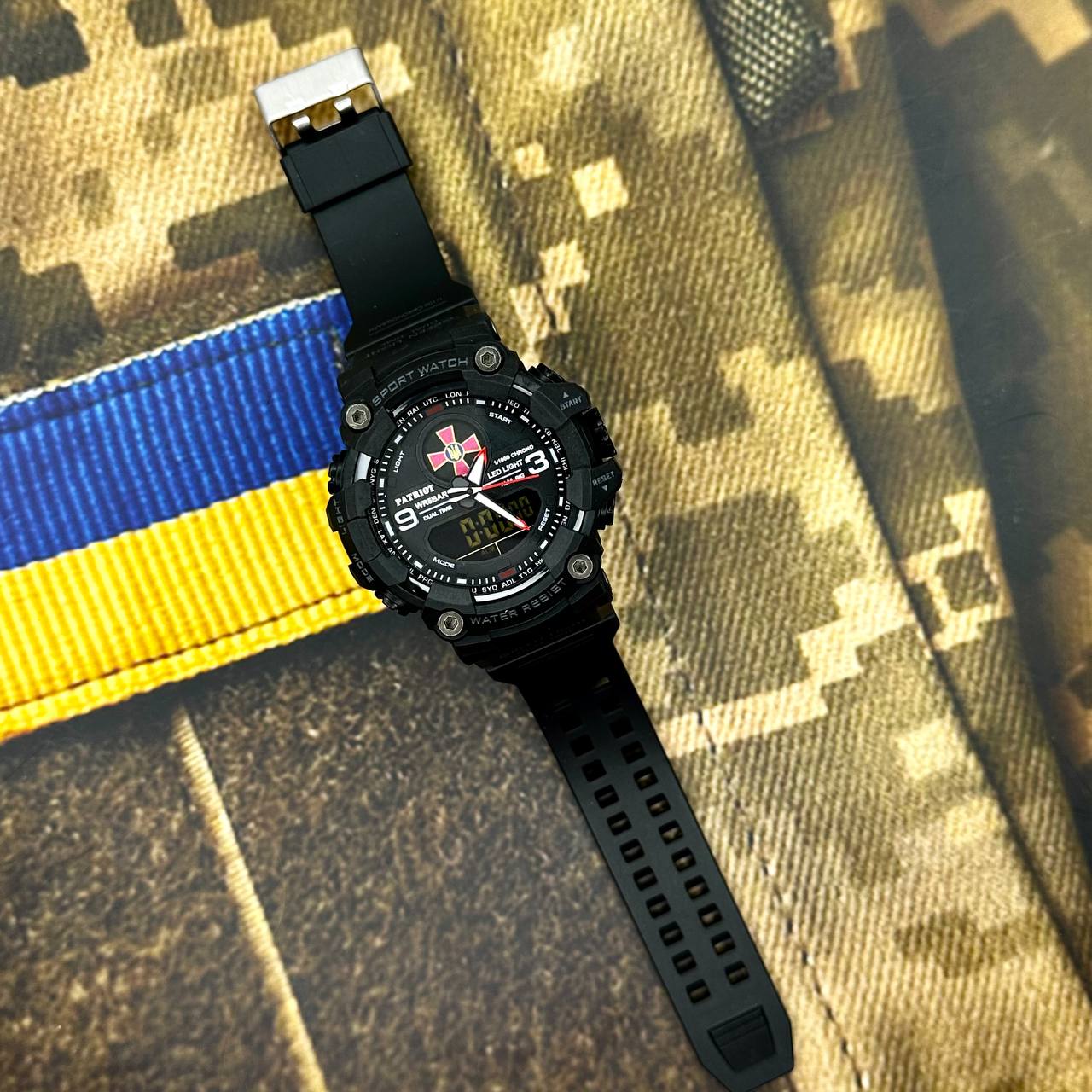 Patriot 001RDZSU ЗСУ Чорні з червоним + Коробка. - Зображення 2