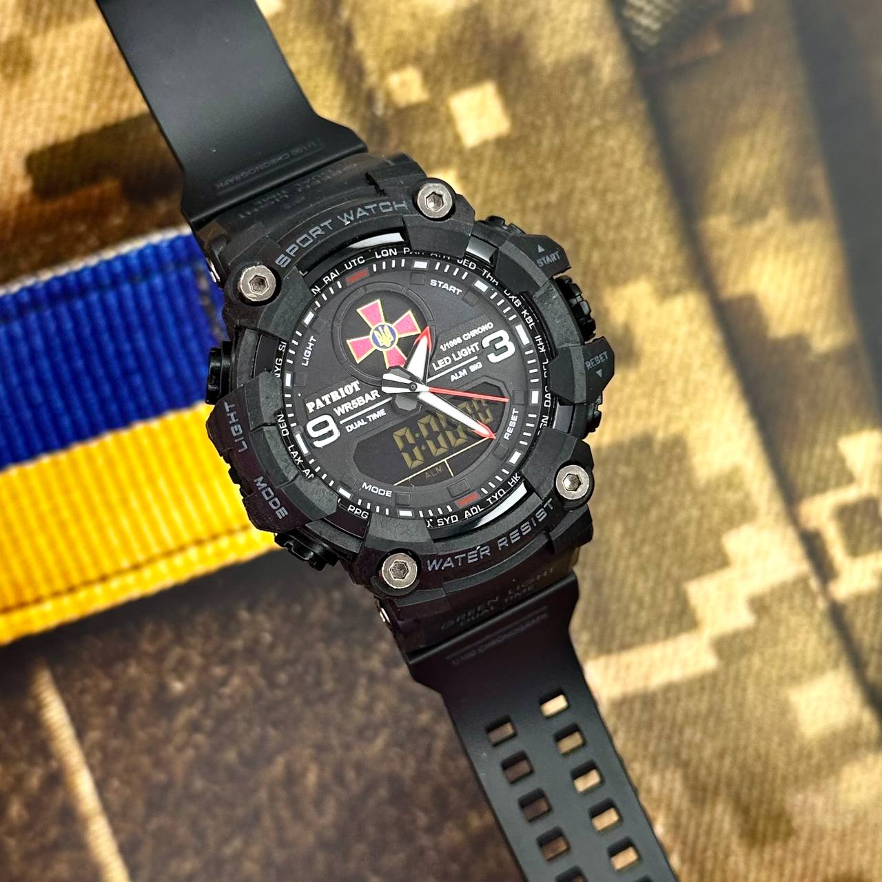 Patriot 001RDZSU ЗСУ Чорні з червоним + Коробка. - Зображення 3