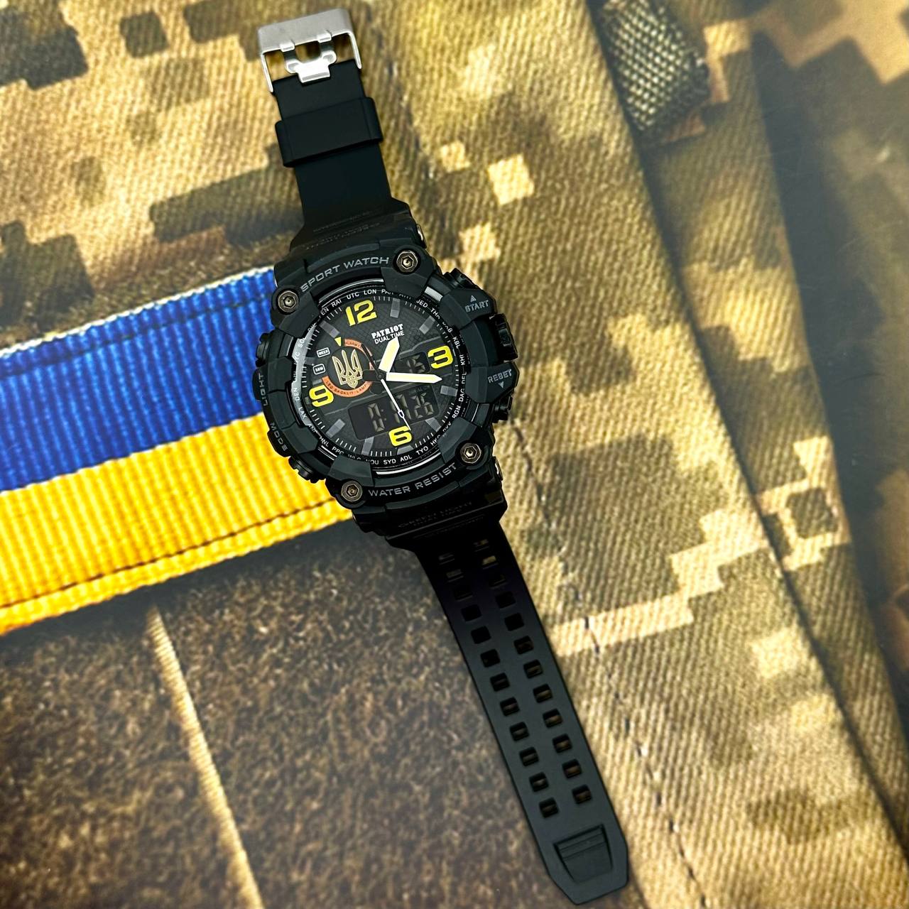 Patriot 002BKUAGD Тризуб золото Чорні + Коробка. - Зображення 2