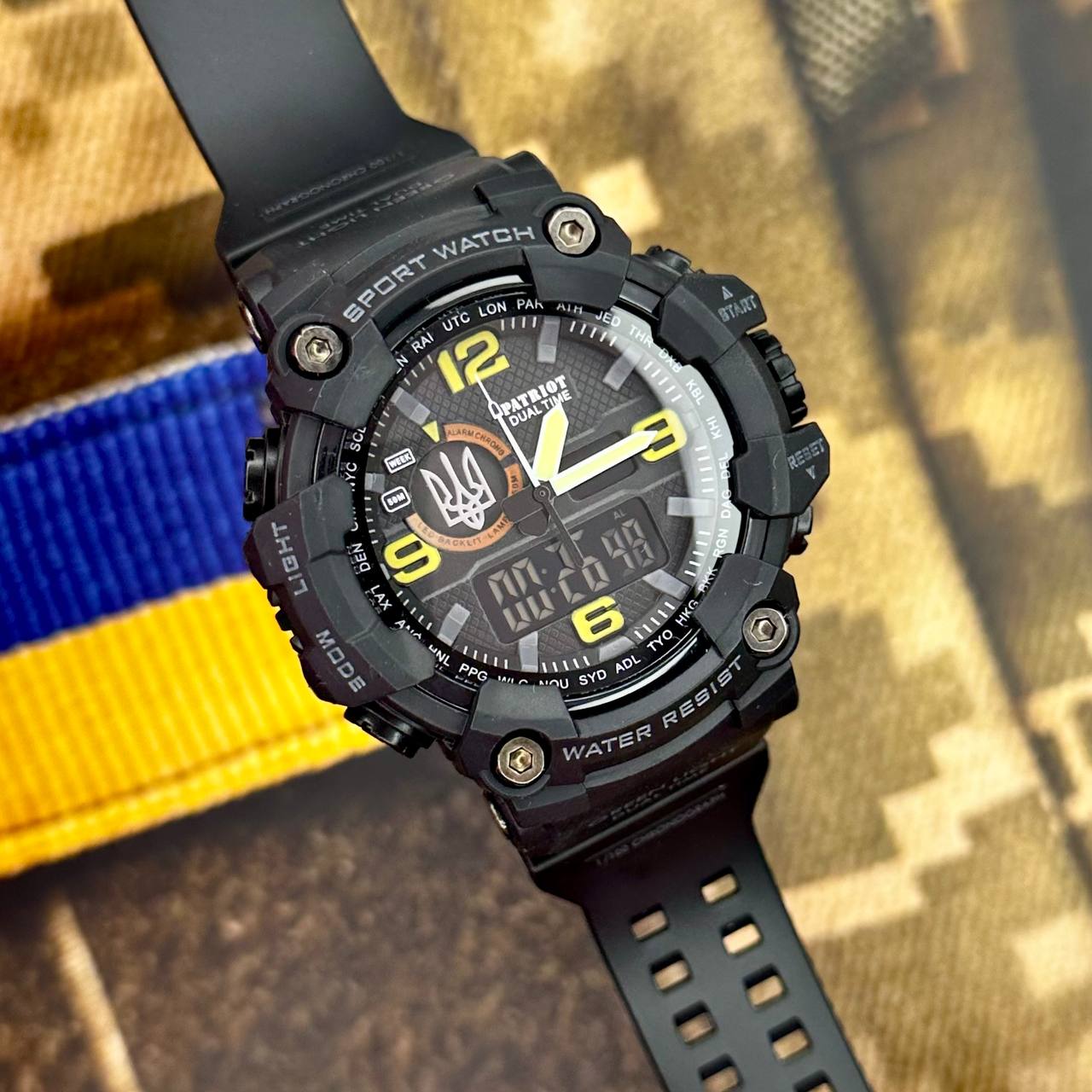 Patriot 002BKUASI Тризуб срібло Чорні + Коробка - Зображення 3