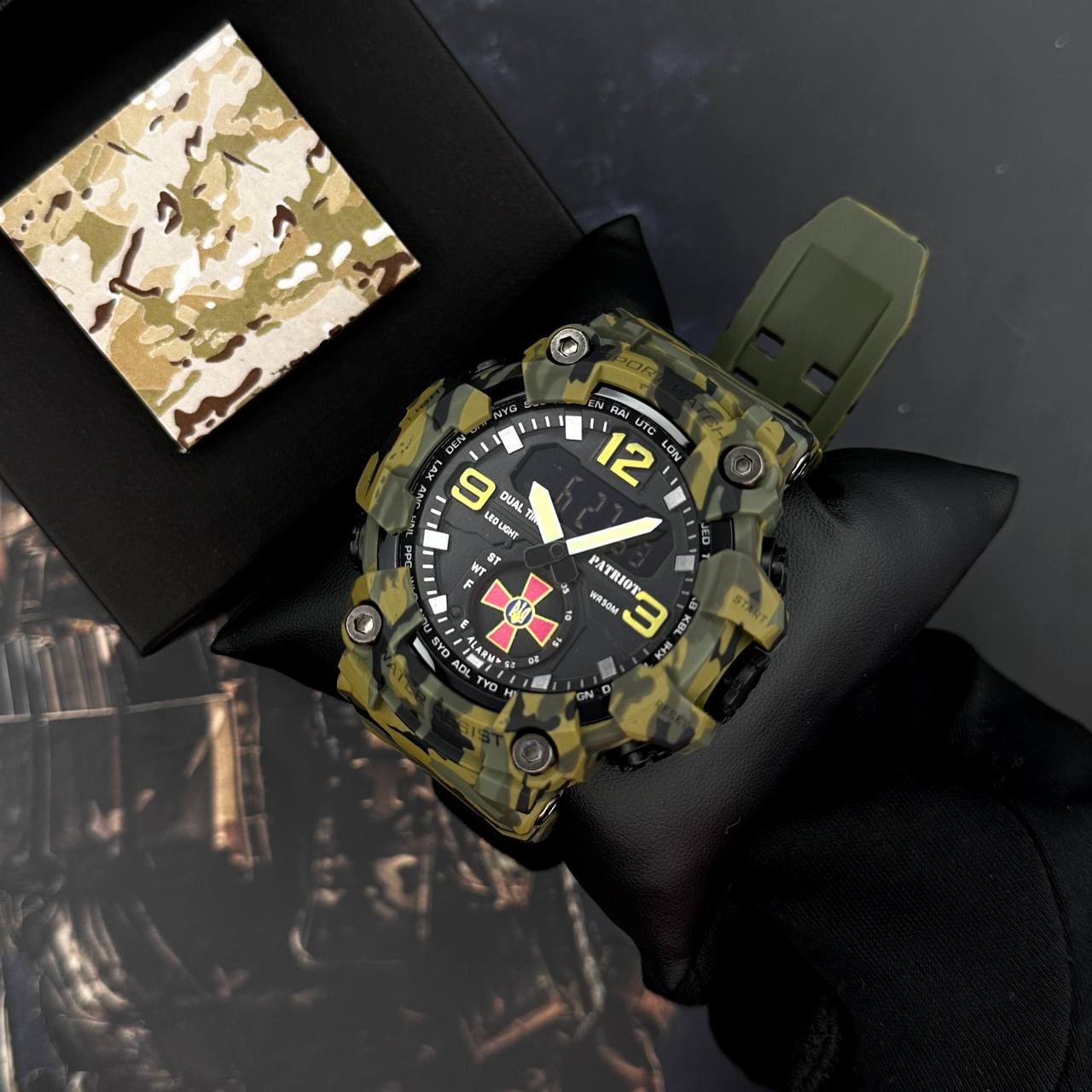 Patriot 003CMGRSU ЗСУ Зелений камуфляж + Коробка. — изображение 2