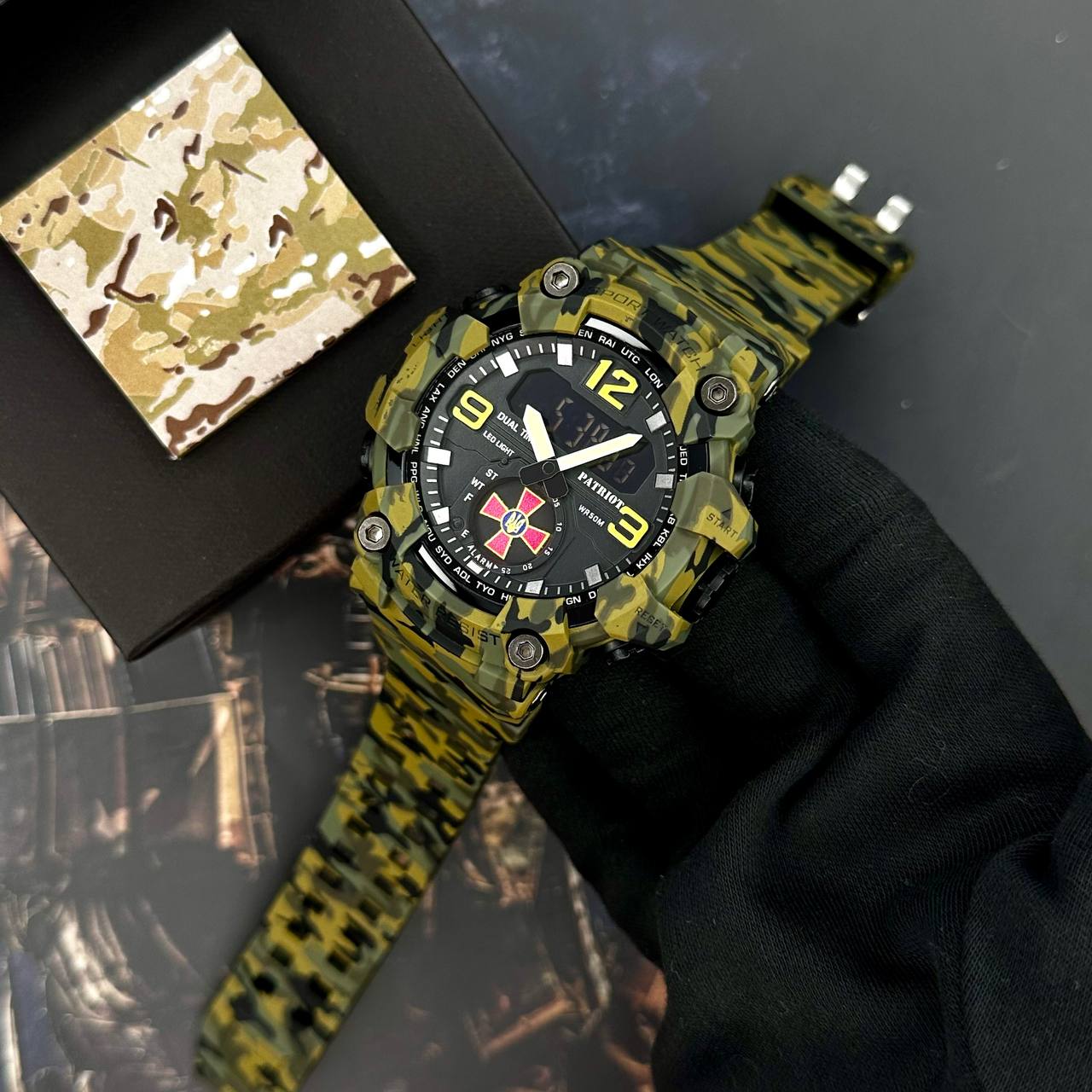 Patriot 003CMGRSU ЗСУ Зелений камуфляж + Коробка. — изображение 3