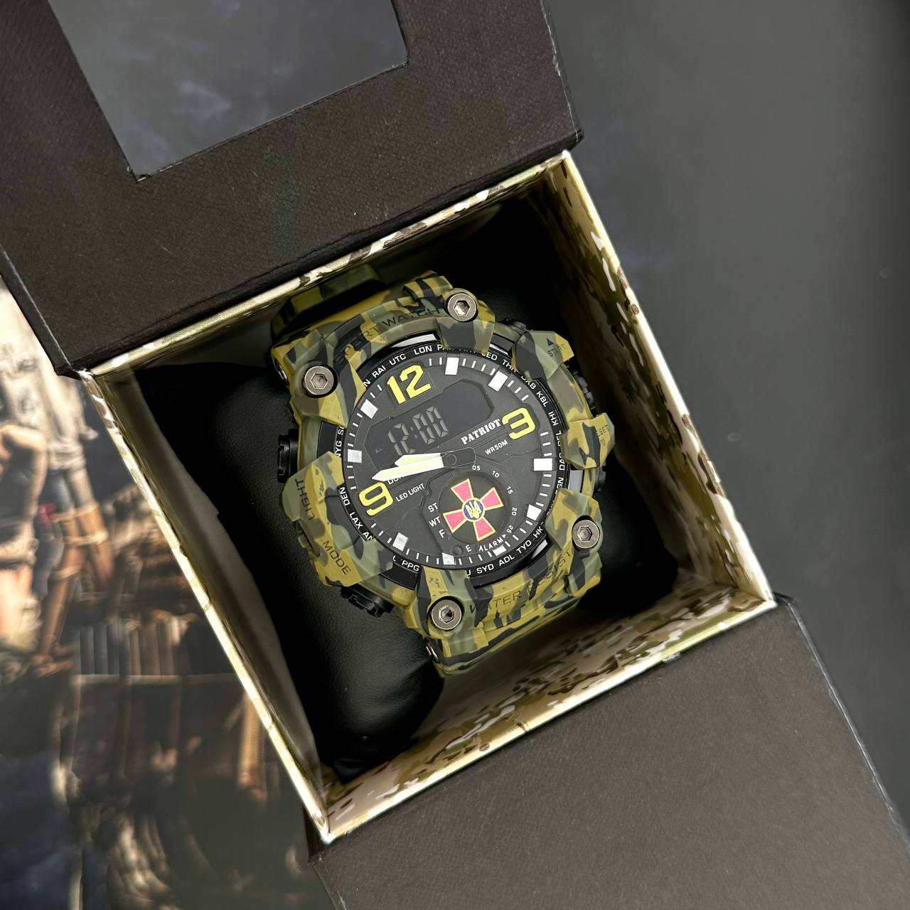 Patriot 003CMGRSU ЗСУ Зелений камуфляж + Коробка. — изображение 4