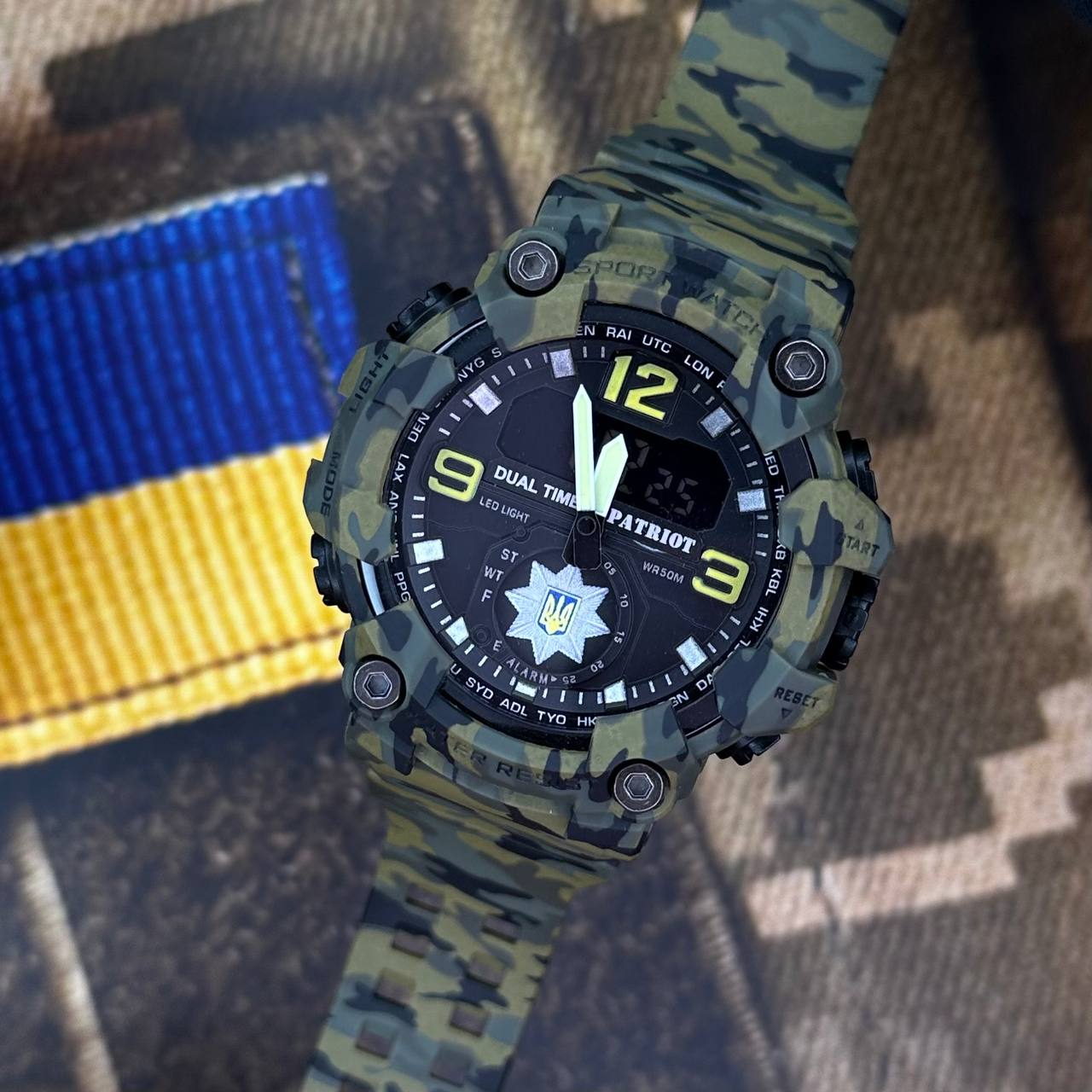 Patriot 004CMGRPO Поліція Зелений камуфляж + Коробка - Зображення 3