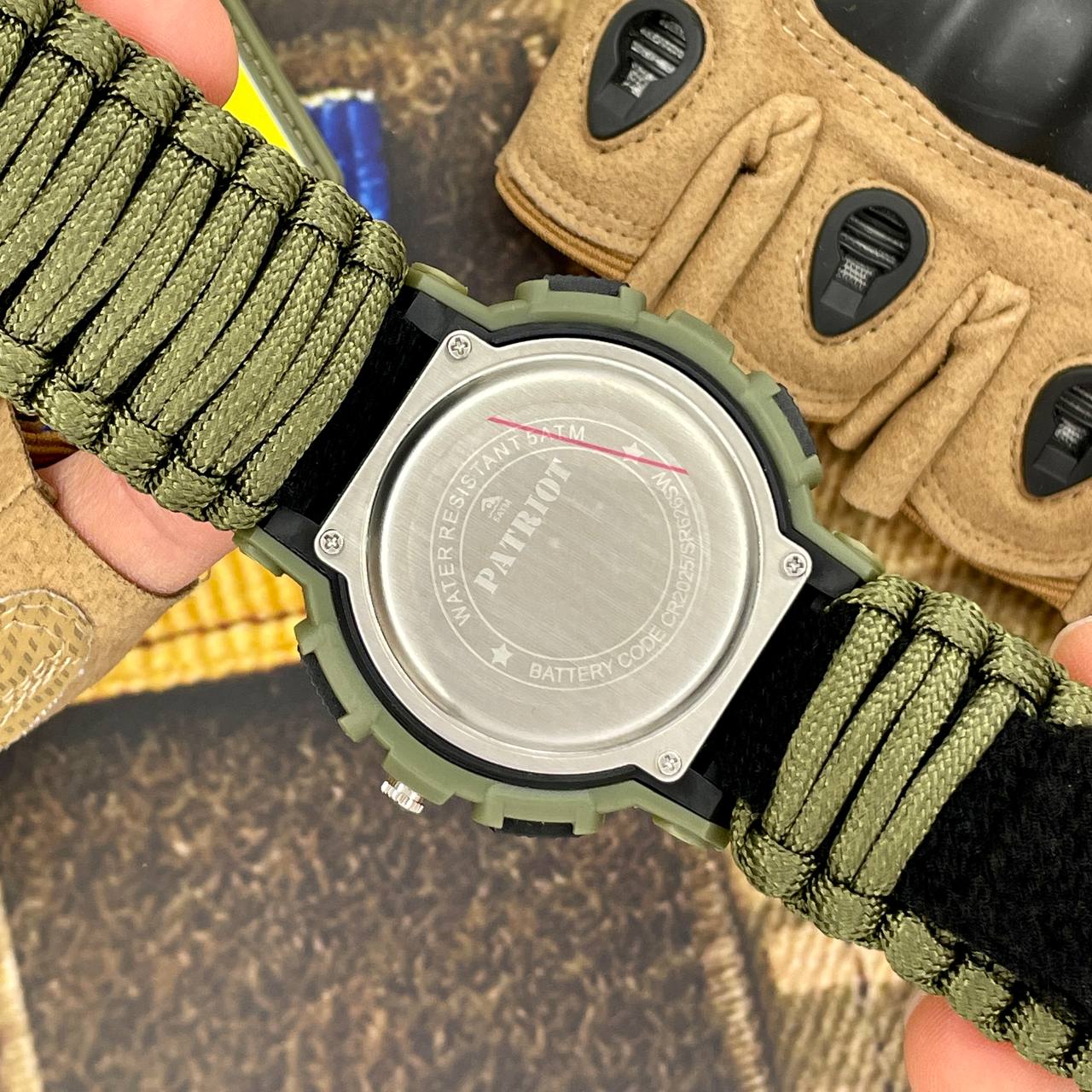 Patriot 005AGSU ЗСУ Паракордовий ремінець Army Green + Коробка. — изображение 4