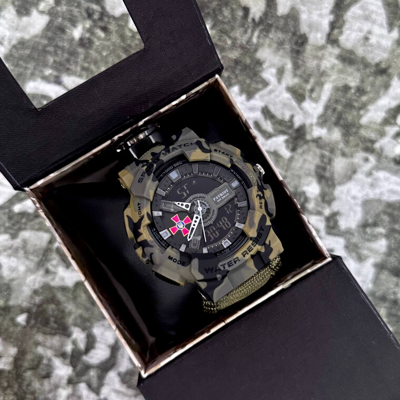 Patriot 005CMGRSU ЗСУ Зелений камуфляж Паракордовий ремінець Army Green + Коробка. — изображение 4