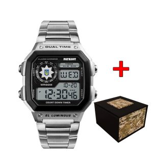 Patriot 011BKPO Поліція Срібло + Коробка