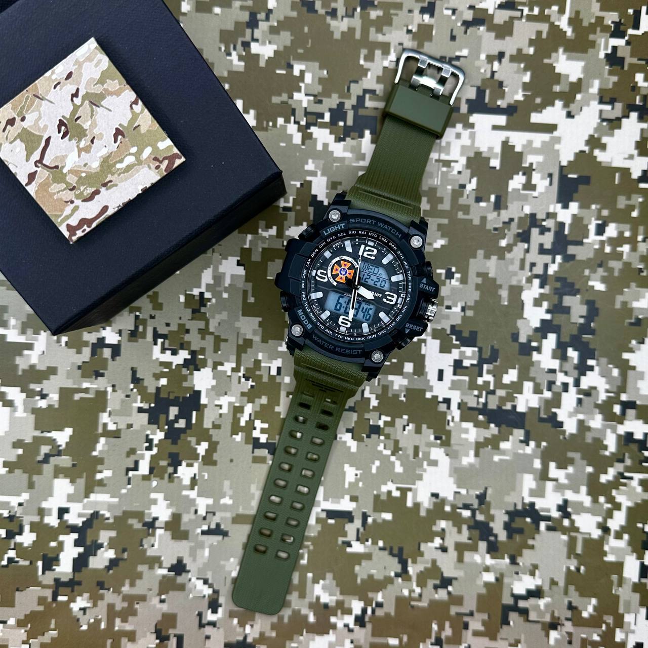 Patriot 012AGDSNS ДСНС Чорні з зеленим + Коробка. — изображение 4