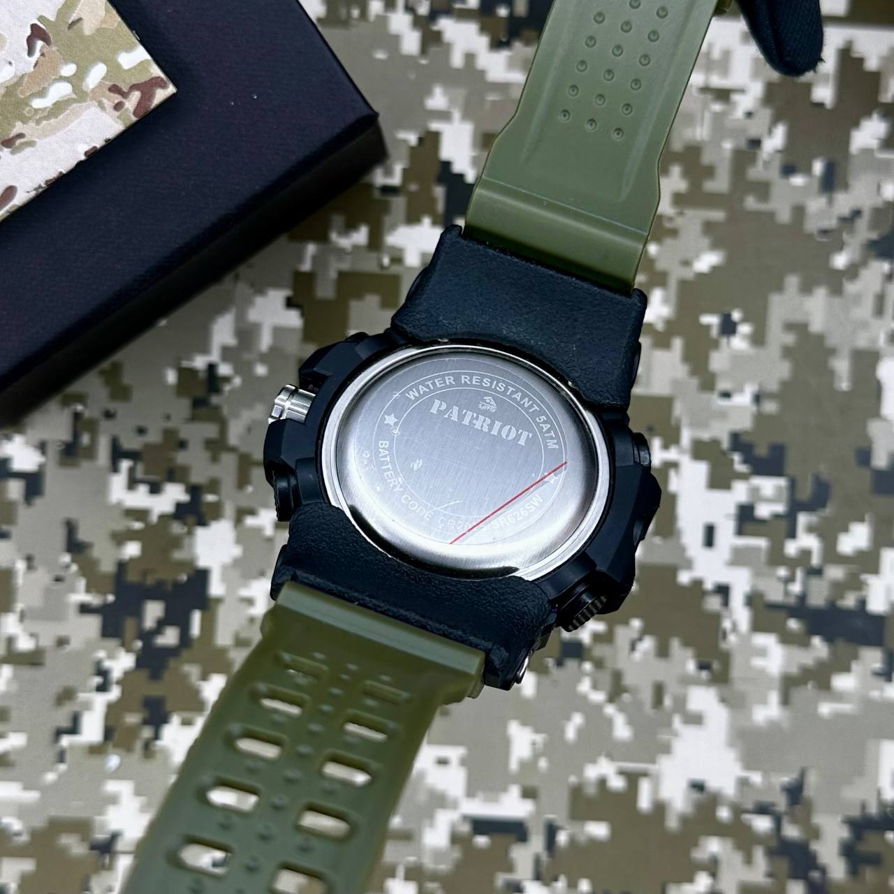 Patriot 012AGDSNS ДСНС Чорні з зеленим + Коробка. — изображение 5