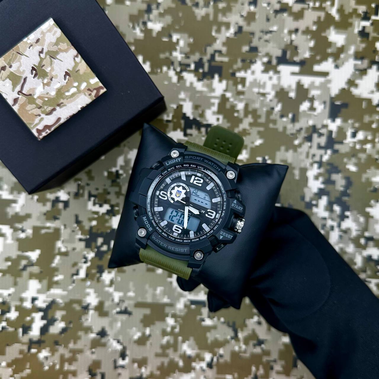 Patriot 012AGPO Поліція Чорні з зеленим + Коробка. — изображение 3