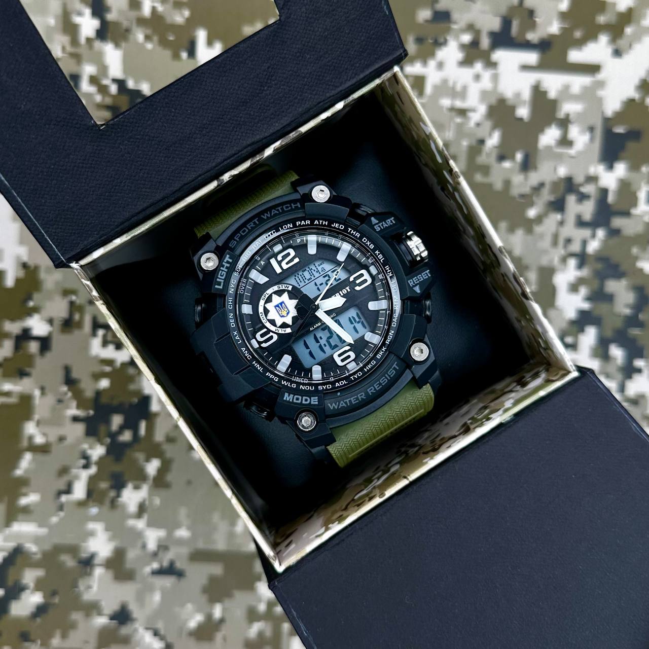 Patriot 012AGPO Поліція Чорні з зеленим + Коробка. — изображение 4