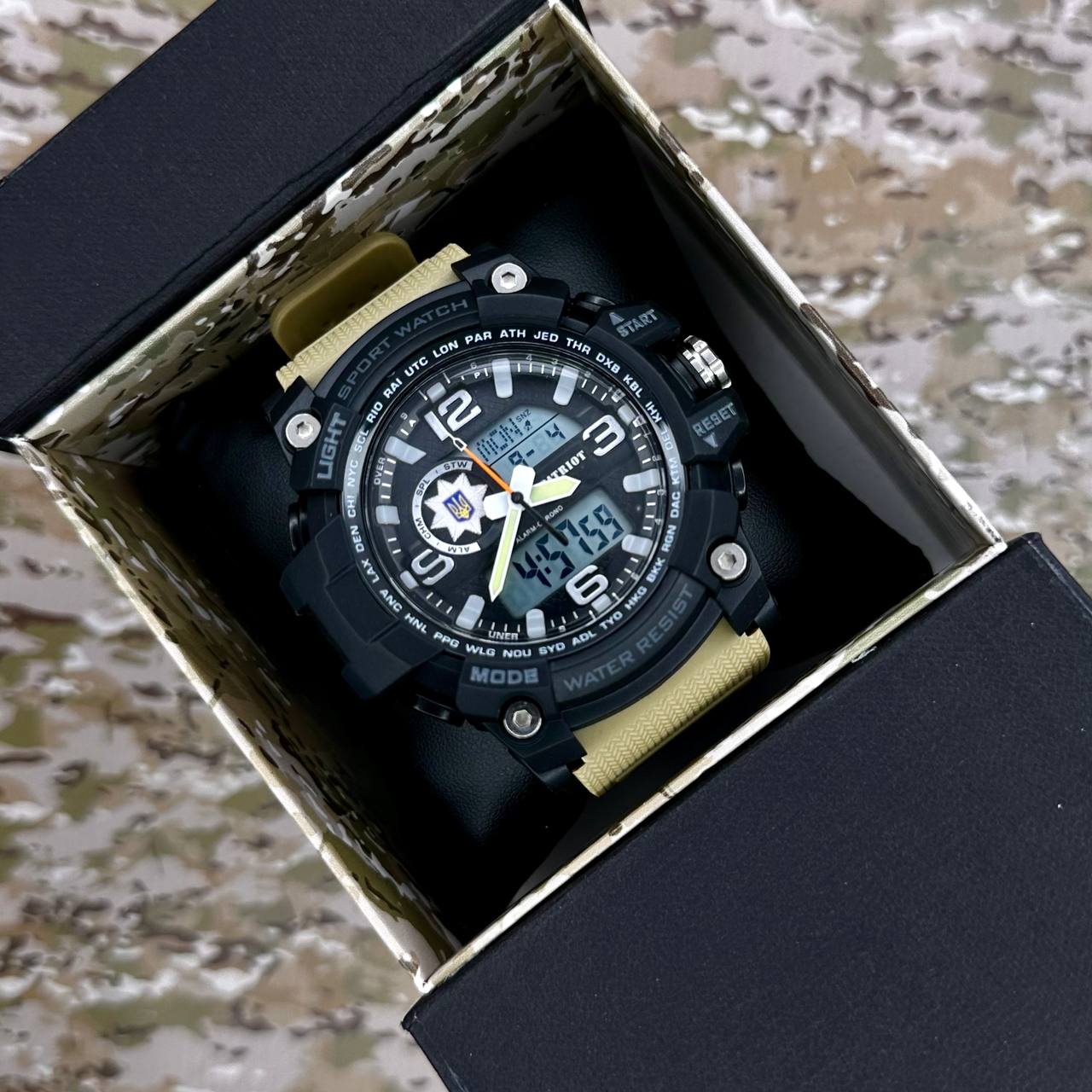 Patriot 012BKKHPO Поліція Чорні з хакі + Коробка. — изображение 3