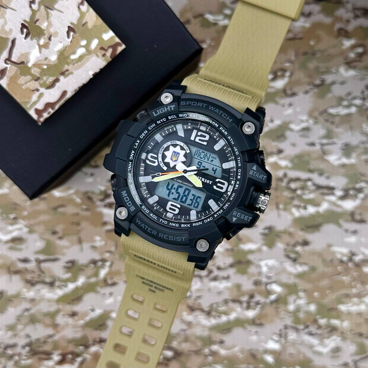 Patriot 012BKKHPO Поліція Чорні з хакі + Коробка. — изображение 5