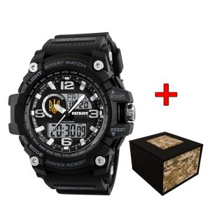 Patriot 012BKUAGD Тризуб золото Чорні + Коробка