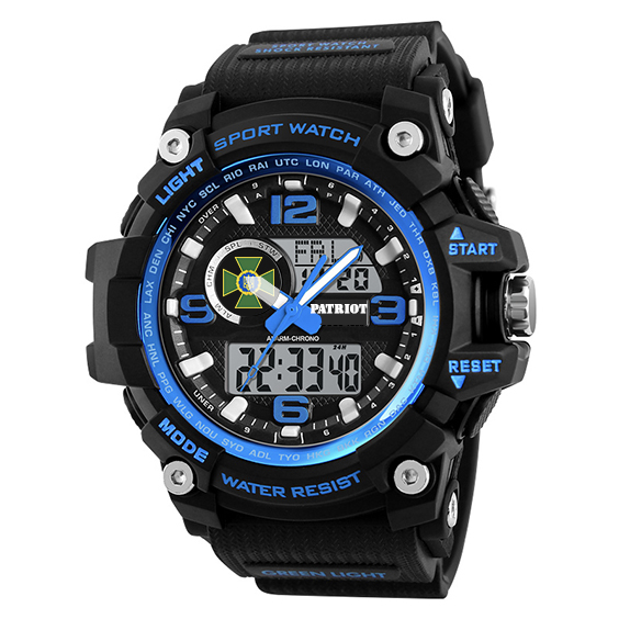 Patriot 012BUBKDPS ДПС Чорні з синім + Коробка - Зображення 2