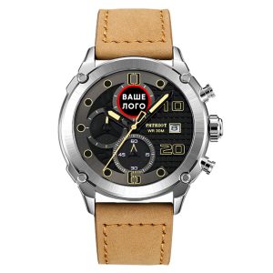 godinnik_naruchniy_patriot_016_vashe_logo_silver_light_brown_1