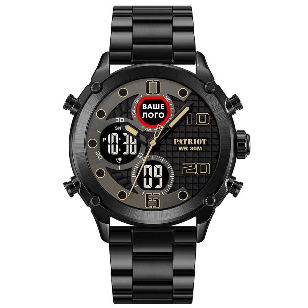 Patriot 017 Ваше Лого All Black Steel — изображение 2