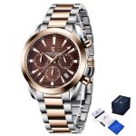 Pagani Design PD-1712 Silver-Rose Gold-Brown