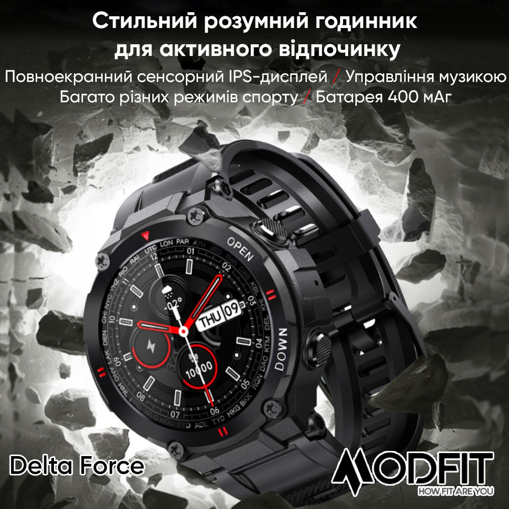 Modfit Delta Force Army Green 36 мм. - Зображення 2