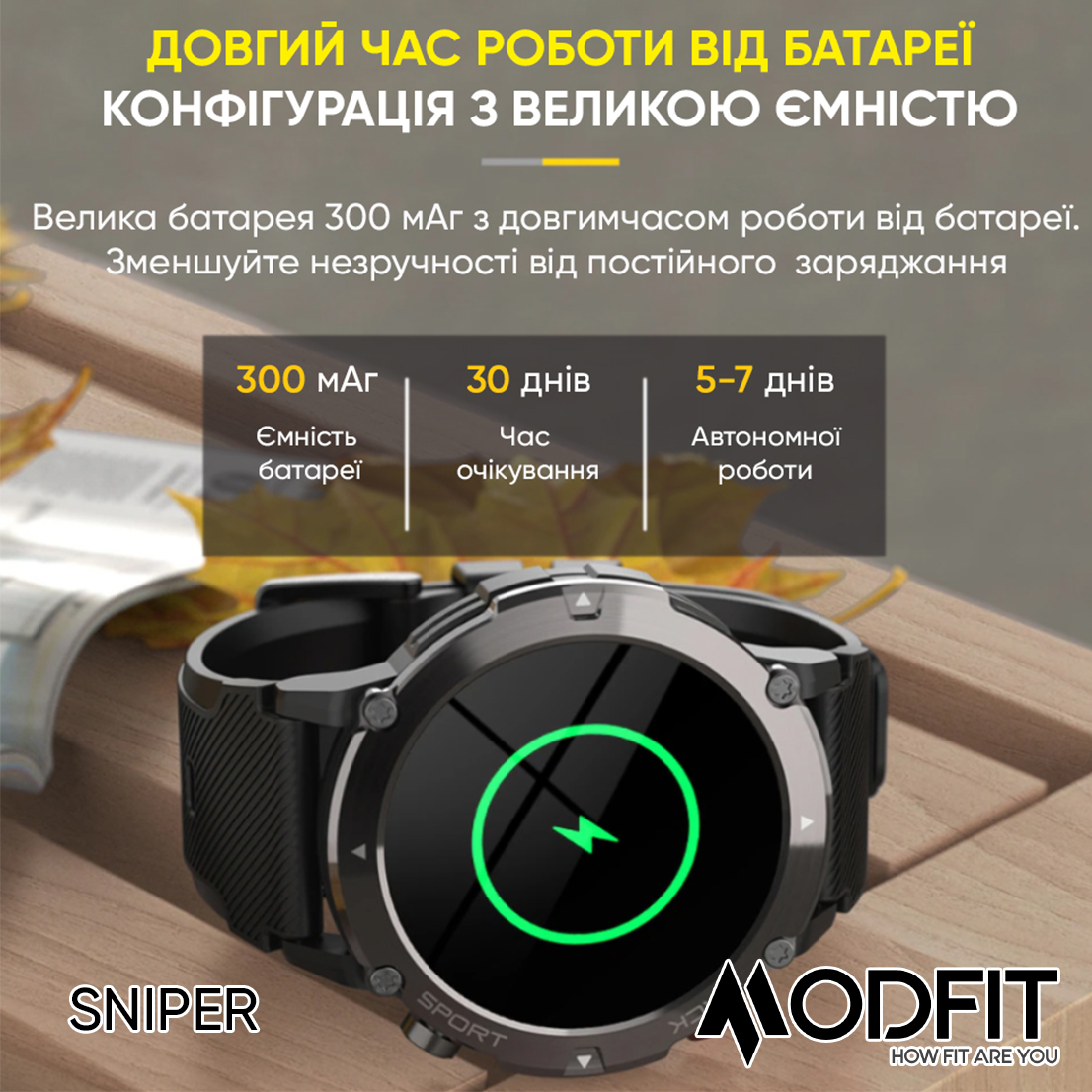 Modfit Sniper All Black 36 мм. — изображение 19