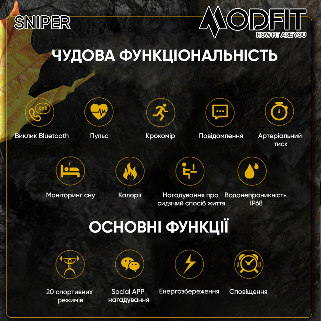 Modfit Sniper All Black 36 мм. — изображение 3