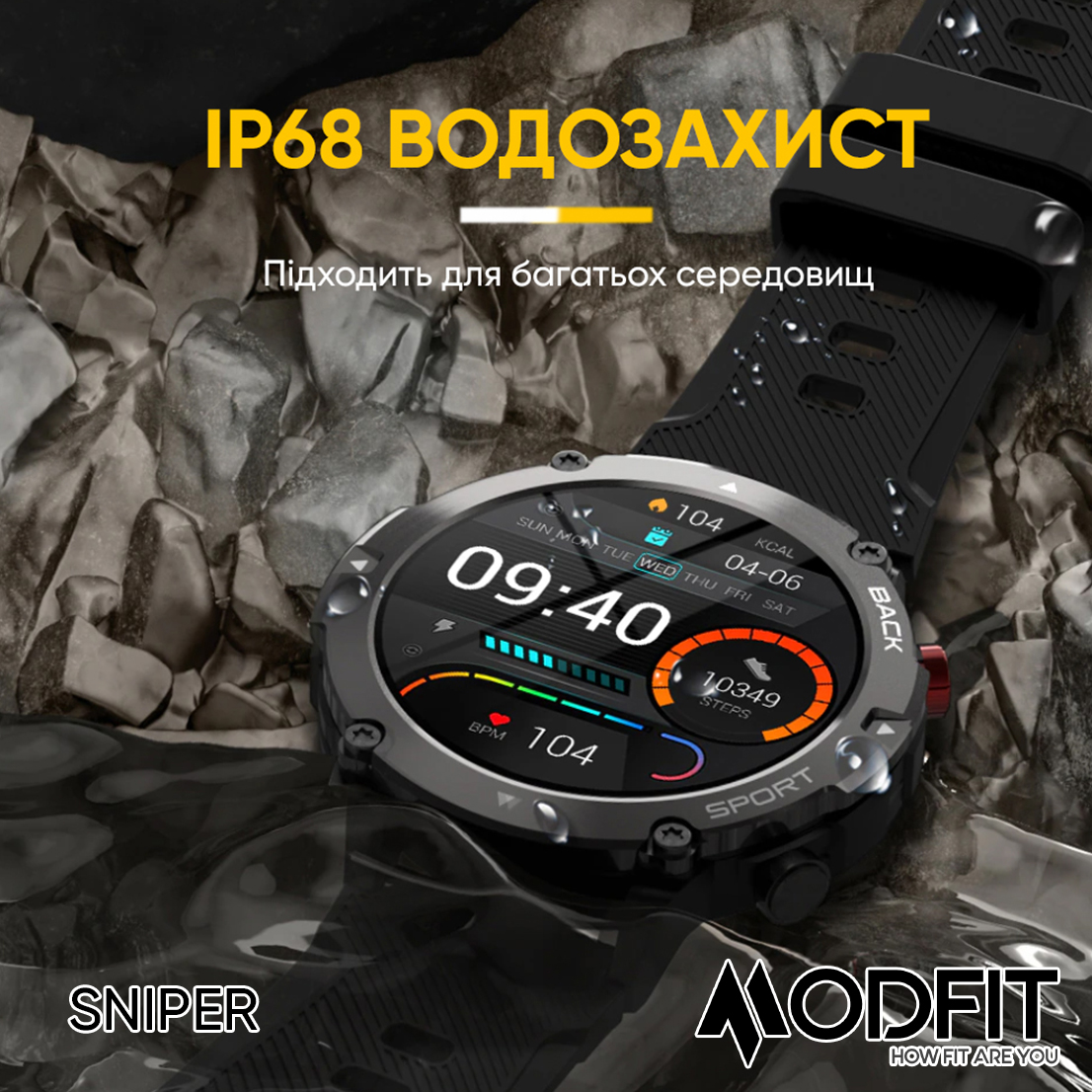 Modfit Sniper All Black 36 мм. — изображение 4