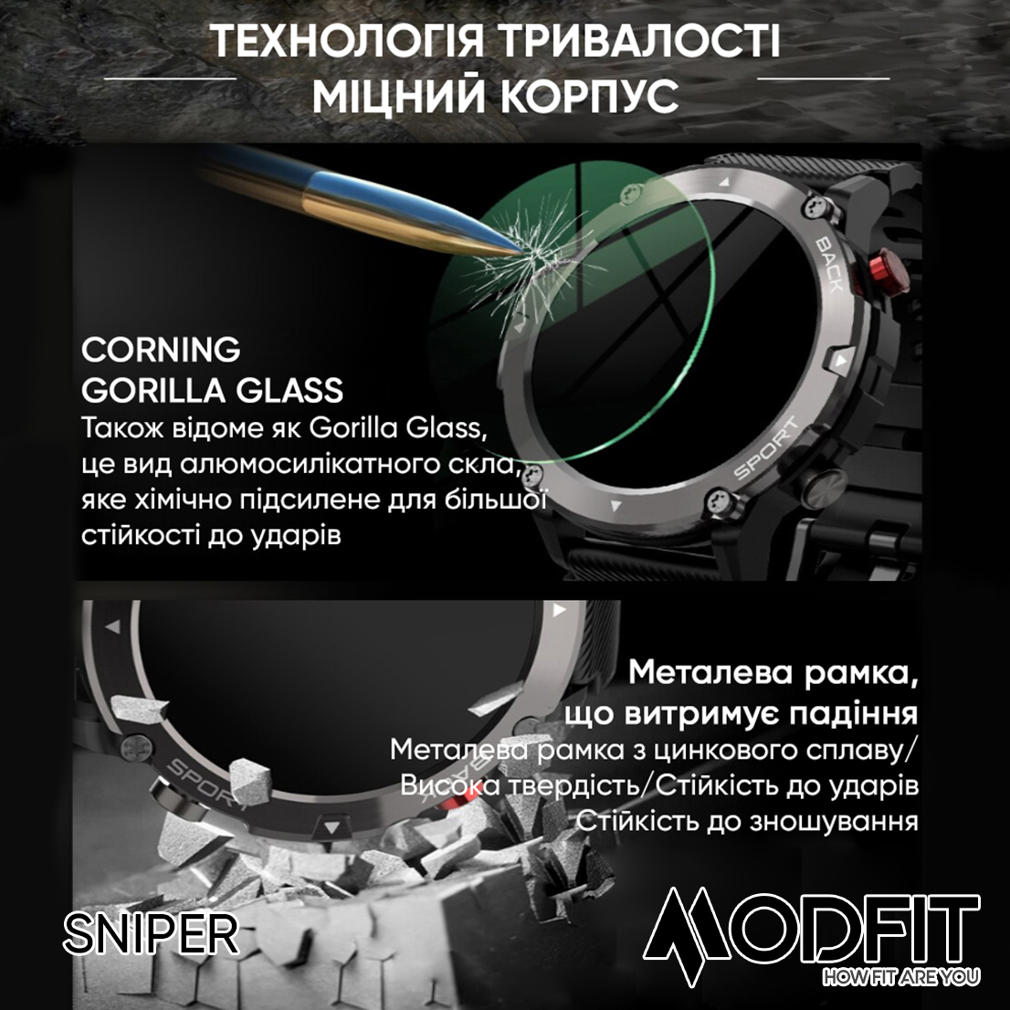 Modfit Sniper All Black 36 мм. — изображение 7